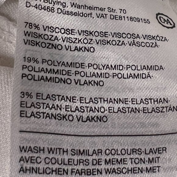 📌Canda White Stretch Skinny Pants with Wide Comfy Elastic Waistline - Picture 14 of 16